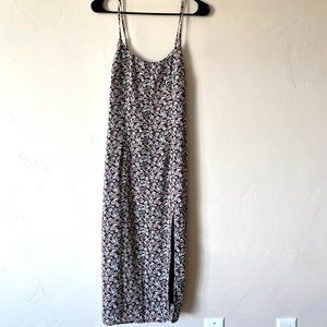 Abercrombie Floral Midi Slip Dress